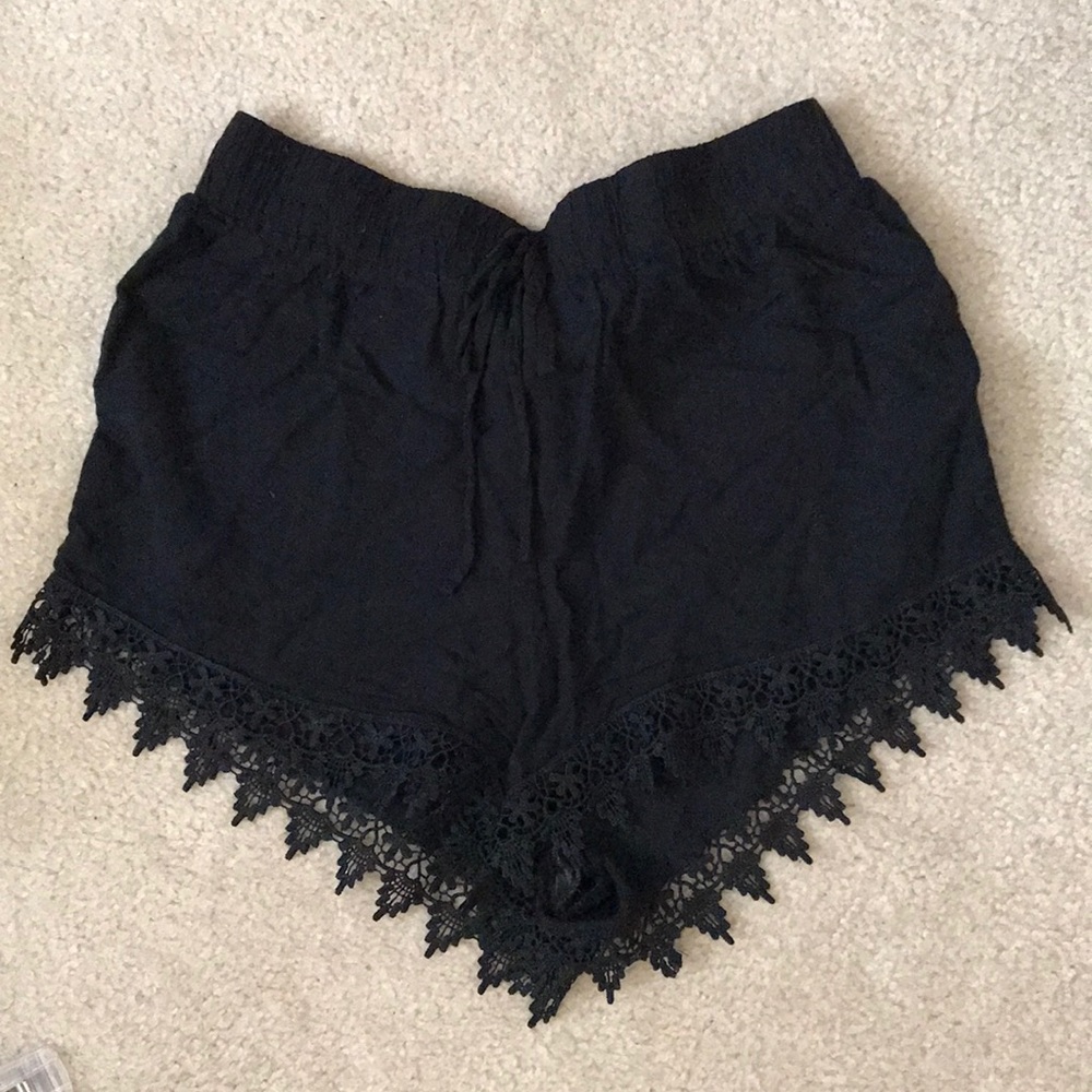 Lace shorts